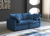 Plush Modular Sofa - Luxurious Cloud-Like Comfort with Soft Overstuffed Cushions for Relaxation