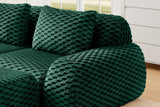 LAURENT 114" 3-Seater Sofa with 2 Ottomans
