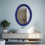 George Mirror - Glossy Navy