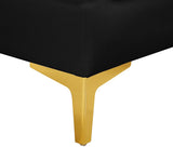 Alina Velvet Modular Sofa - Modern Deep Channel Tufted Design for Customizable Comfort & Style