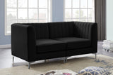 Alina Velvet Modular Sofa - Modern Deep Channel Tufted Design for Customizable Comfort & Style