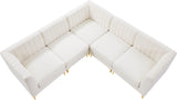 Alina Velvet Modular Sectional Sofa - Modern Deep Channel Tufting with Custom Configurations & Style