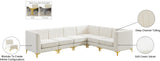 Alina Velvet Modular Sectional Sofa - Modern Deep Channel Tufting with Custom Configurations & Style