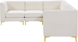 Alina Velvet Modular Sectional Sofa - Modern Deep Channel Tufting with Custom Configurations & Style