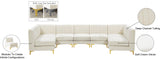 Alina Velvet Modular Sectional Sofa - Modern Deep Channel Tufting with Custom Configurations & Style