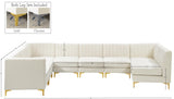 Alina Velvet Modular Sectional Sofa - Modern Deep Channel Tufting with Custom Configurations & Style