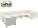 Alina Velvet Modular Sectional Sofa - Modern Deep Channel Tufting with Custom Configurations & Style
