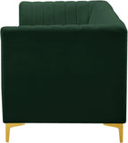 Alina Velvet Modular Sectional Sofa – Modern Deep Channel Tufting, Custom Configurations & Comfort
