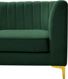 Alina Velvet Modular Sectional Sofa – Modern Deep Channel Tufting, Custom Configurations & Comfort