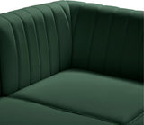 Alina Velvet Modular Sectional Sofa – Modern Deep Channel Tufting, Custom Configurations & Comfort