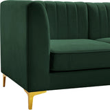 Alina Velvet Modular Sectional Sofa – Modern Deep Channel Tufting, Custom Configurations & Comfort