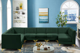 Alina Velvet Modular Sectional Sofa – Modern Deep Channel Tufting, Custom Configurations & Comfort