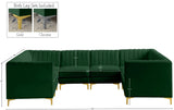 Alina Velvet Modular Sectional Sofa – Modern Deep Channel Tufting, Custom Configurations & Comfort
