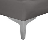 Alina Modular Corner Chair - Stylish Contemporary Design with Deep Channel Tufting for Comfort