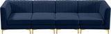 Alina Velvet Modular Sofa – Luxurious Deep Channel Tufting, Customizable Design for Modern Living Spaces