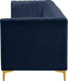 Alina Velvet Modular Sofa – Luxurious Deep Channel Tufting, Customizable Design for Modern Living Spaces
