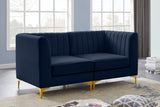 Alina Velvet Modular Sofa – Luxurious Deep Channel Tufting, Customizable Design for Modern Living Spaces