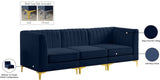 Alina Velvet Modular Sofa – Luxurious Deep Channel Tufting, Customizable Design for Modern Living Spaces
