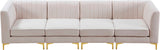 Alina Velvet Modular Sectional Sofa - Luxurious Black Upholstery with Deep Tufting & Custom Configurations