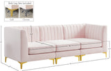 Alina Velvet Modular Sectional Sofa - Luxurious Black Upholstery with Deep Tufting & Custom Configurations