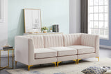 Alina Velvet Modular Sectional Sofa - Luxurious Black Upholstery with Deep Tufting & Custom Configurations