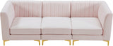 Alina Velvet Modular Sectional Sofa - Luxurious Black Upholstery with Deep Tufting & Custom Configurations