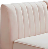 Alina Velvet Modular Sectional Sofa - Luxurious Black Upholstery with Deep Tufting & Custom Configurations