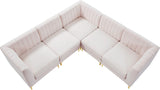 Alina Velvet Modular Sectional Sofa - Luxurious Black Upholstery with Deep Tufting & Custom Configurations