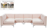 Alina Velvet Modular Sectional Sofa - Luxurious Black Upholstery with Deep Tufting & Custom Configurations