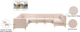 Alina Velvet Modular Sectional Sofa - Luxurious Black Upholstery with Deep Tufting & Custom Configurations