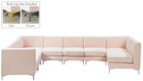 Alina Velvet Modular Sectional Sofa - Luxurious Black Upholstery with Deep Tufting & Custom Configurations