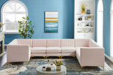Alina Velvet Modular Sectional Sofa - Luxurious Black Upholstery with Deep Tufting & Custom Configurations