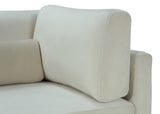 Julia Contemporary Modular Sofa - Soft Velvet Comfort with Customizable Gold & Chrome Legs