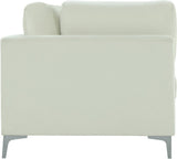 Julia Contemporary Modular Sofa - Soft Velvet Comfort with Customizable Gold & Chrome Legs