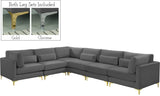 Julia Velvet Modular Sectional Sofa - Stylish, Customizable Comfort for Contemporary Living Spaces