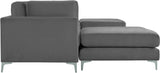 Julia Velvet Modular Sectional Sofa - Stylish, Customizable Comfort for Contemporary Living Spaces
