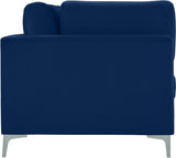 Julia Contemporary Modular Sofa - Soft Velvet Comfort with Customizable Gold & Chrome Legs