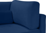 Julia Contemporary Modular Sofa - Soft Velvet Comfort with Customizable Gold & Chrome Legs
