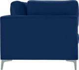 Julia Contemporary Modular Sofa - Soft Velvet Comfort with Customizable Gold & Chrome Legs