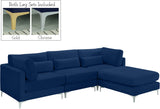 Julia Velvet Modular Sectional Sofa: Luxurious Comfort, Customizable Design, Perfect for Any Space