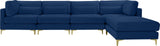 Julia Velvet Modular Sectional Sofa: Luxurious Comfort, Customizable Design, Perfect for Any Space