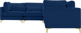 Julia Velvet Modular Sectional Sofa: Luxurious Comfort, Customizable Design, Perfect for Any Space