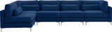 Julia Velvet Modular Sectional Sofa: Luxurious Comfort, Customizable Design, Perfect for Any Space