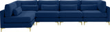 Julia Velvet Modular Sectional Sofa: Luxurious Comfort, Customizable Design, Perfect for Any Space