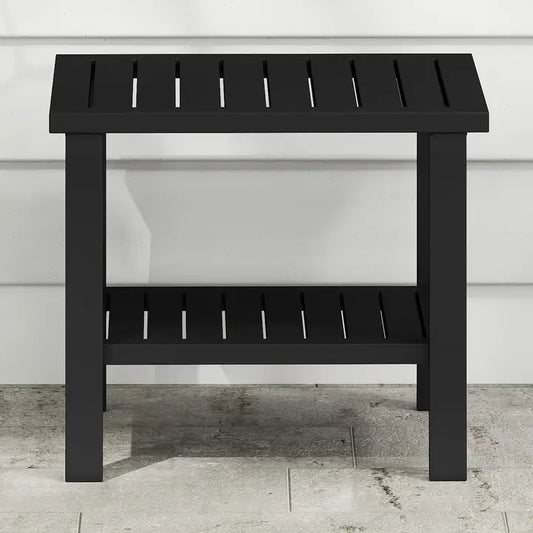 Square 19'' L X 19'' W Outdoor Side Table