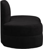 Mitzy Velvet Chair - Elegant Kidney-Shaped Design for Contemporary Spaces, Perfect for Relaxation