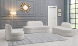Mitzy Velvet Chair - Elegant Kidney-Shaped Design for Contemporary Spaces, Perfect for Relaxation