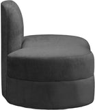 Mitzy Velvet Chair - Elegant Kidney-Shaped Design for Contemporary Spaces, Perfect for Relaxation