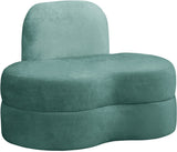 Mitzy Velvet Chair - Elegant Kidney-Shaped Design for Contemporary Spaces, Perfect for Relaxation
