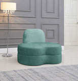 Mitzy Velvet Chair - Elegant Kidney-Shaped Design for Contemporary Spaces, Perfect for Relaxation